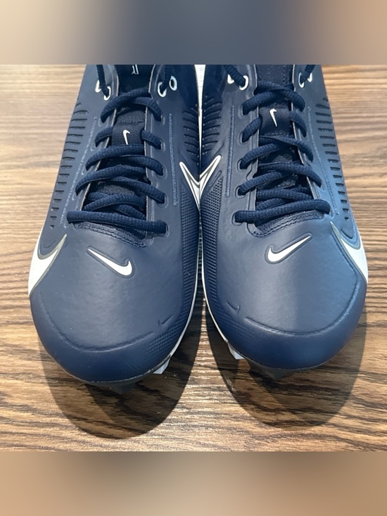 Size 12.5 Nike Vapor Edge Pro 360 2 Football Cleats Navy Blue FN7759-400 main image 5